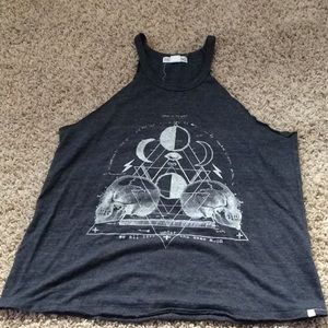 High neck tank
